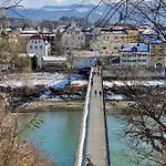 An Der Idyllischen Salzachschleife Naehe Salzburg *