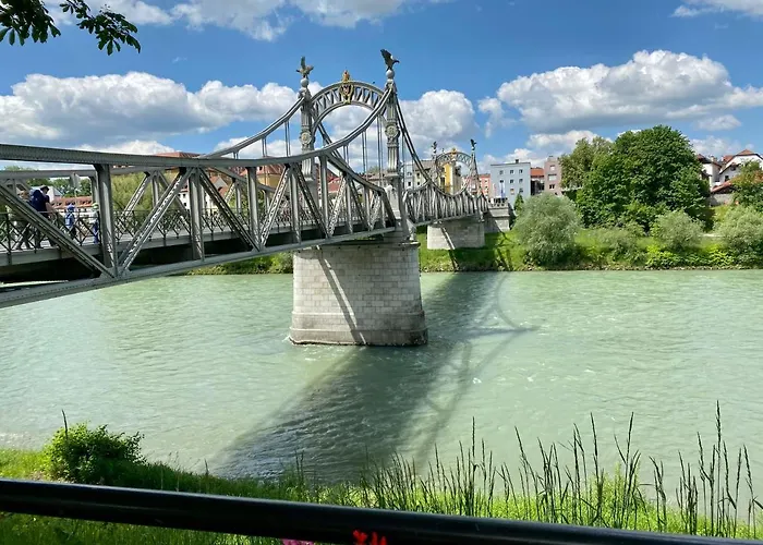 An Der Idyllischen Salzachschleife Naehe Salzburg לאופן
